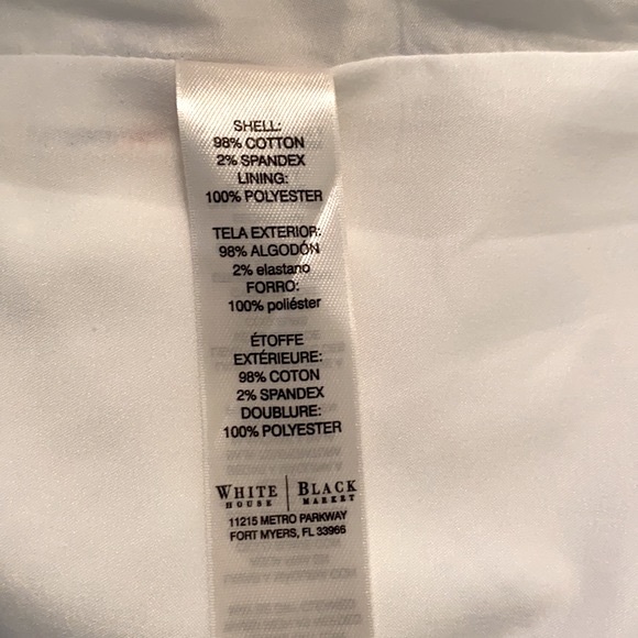 WHBM Stripped Pencil Skirt - Picture 7 of 8